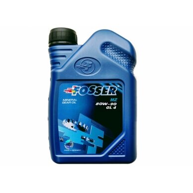 Transmisinė alyva Fosser MZ 80W-90 GL 4, 1l Transmisinė alyva Fosser MZ 80W-90 GL 4, 1l