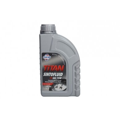 Transmisinė alyva Fuchs Titan SINTOFL.FE 75W, 1L Transmisinė alyva Fuchs Titan SINTOFL.FE 75W, 1L