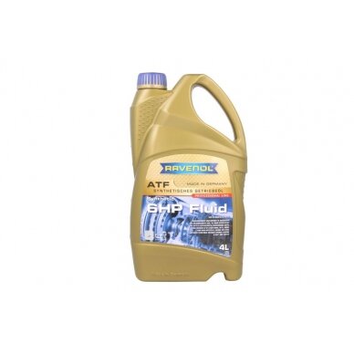 Transmisinė alyva Ravenol ATF 6HP FLUID, 4L Transmisinė alyva Ravenol ATF 6HP FLUID, 4L