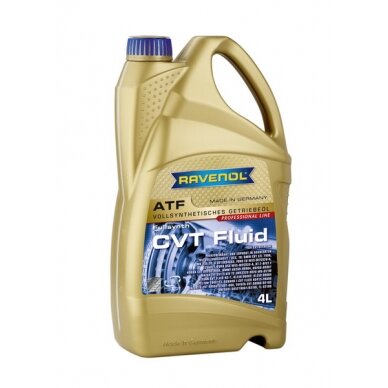 Transmisinė alyva Ravenol ATF CVT FLUID, 4L Transmisinė alyva Ravenol ATF CVT FLUID, 4L