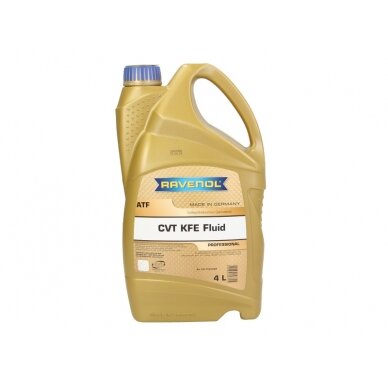 Transmisinė alyva Ravenol ATF CVT KFE FLUID, 4L Transmisinė alyva Ravenol ATF CVT KFE FLUID, 4L