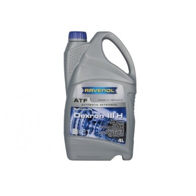 Transmisinė alyva Ravenol ATF DEXRON III H, 4L Transmisinė alyva Ravenol ATF DEXRON III H, 4L