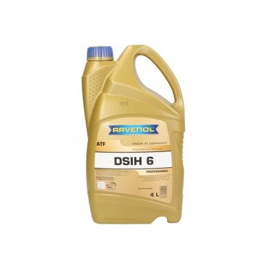 Transmisinė alyva Ravenol ATF DSIH 6, 4L Transmisinė alyva Ravenol ATF DSIH 6, 4L