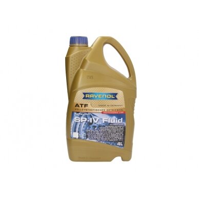 Transmisinė alyva Ravenol ATF FLUID SP IV, 4L Transmisinė alyva Ravenol ATF FLUID SP IV, 4L