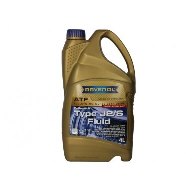 Transmisinė alyva Ravenol ATF J2/S FLUID, 4L Transmisinė alyva Ravenol ATF J2/S FLUID, 4L
