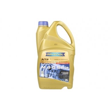Transmisinė alyva Ravenol ATF M 9-G SERIE, 4L Transmisinė alyva Ravenol ATF M 9-G SERIE, 4L