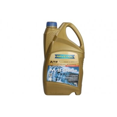 Transmisinė alyva Ravenol ATF M-9 SERIE, 4L Transmisinė alyva Ravenol ATF M-9 SERIE, 4L