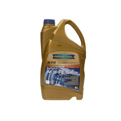 Transmisinė alyva Ravenol ATF M-9FE-SERIE, 4L Transmisinė alyva Ravenol ATF M-9FE-SERIE, 4L