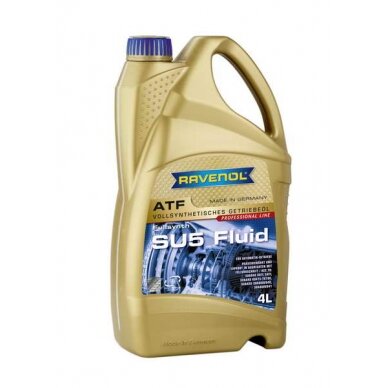 Transmisinė alyva Ravenol ATF SU5 FLUID, 4L Transmisinė alyva Ravenol ATF SU5 FLUID, 4L