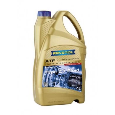 Transmisinė alyva Ravenol ATF TYPE Z1 FLUID, 4L Transmisinė alyva Ravenol ATF TYPE Z1 FLUID, 4L