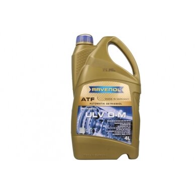 Transmisinė alyva Ravenol ATF ULV D-M, 4L Transmisinė alyva Ravenol ATF ULV D-M, 4L