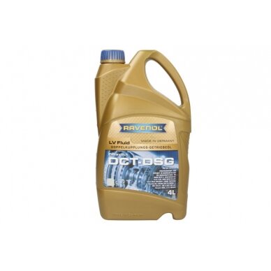 Transmisinė alyva Ravenol DCT-DSG LV FUIDE, 4L Transmisinė alyva Ravenol DCT-DSG LV FUIDE, 4L