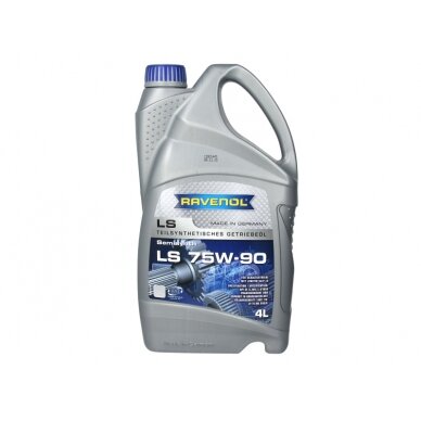Transmisinė alyva Ravenol LS 75W90, 4L Transmisinė alyva Ravenol LS 75W90, 4L