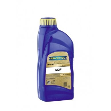 Transmisinė alyva Ravenol MGF SYNT, 1L Transmisinė alyva Ravenol MGF SYNT, 1L