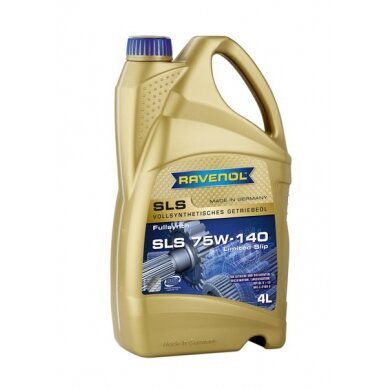 Transmisinė alyva Ravenol SLS 75W140 LS, 4L Transmisinė alyva Ravenol SLS 75W140 LS, 4L