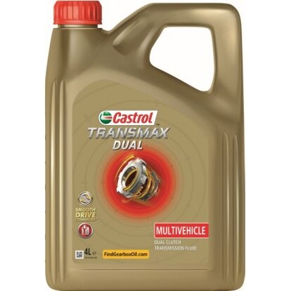 Transmisinė alyva Castrol Transmax DUAL MV, 4L Transmisinė alyva Castrol Transmax DUAL MV, 4L