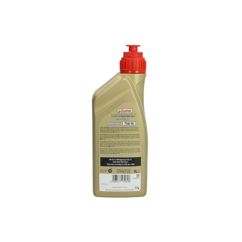 Transmisinė alyva Castrol Transmax M. MV 75W90, 1L 1 Transmisinė alyva Castrol Transmax M. MV 75W90, 1L 1