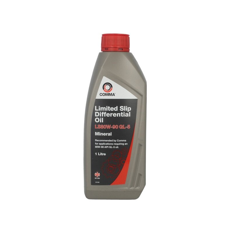 Transmisinė alyva Comma LS GEAR OIL 80W90 GL5 1L Transmisinė alyva Comma LS GEAR OIL 80W90 GL5 1L