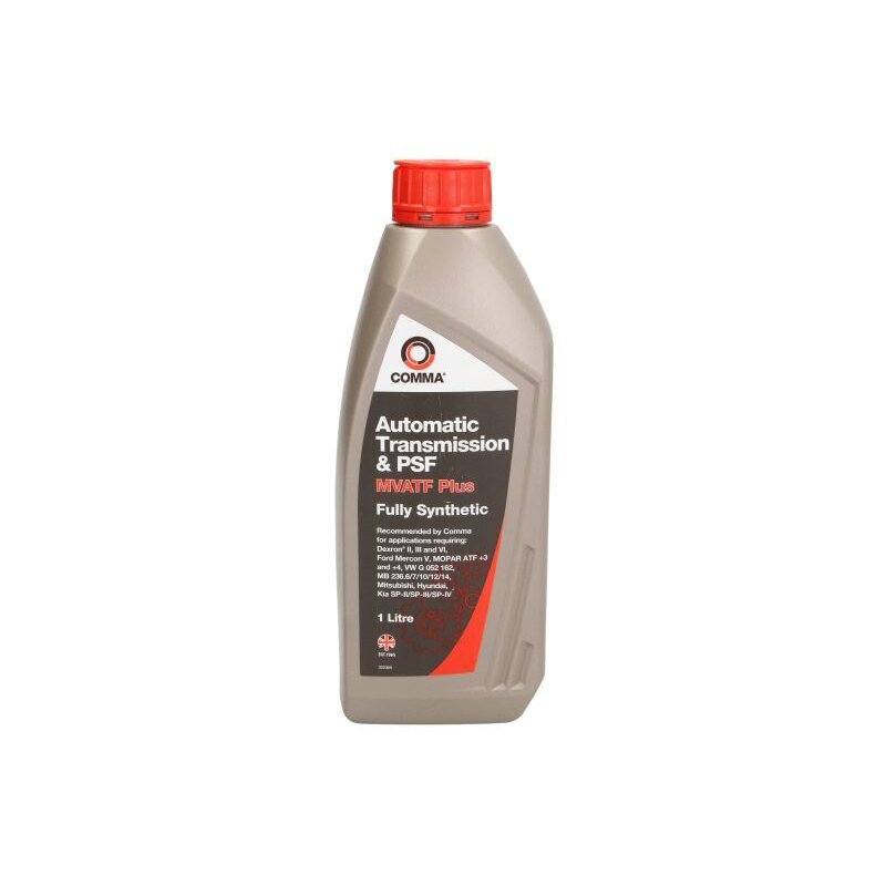 Transmisinė alyva Comma MVATF PLUS 1L Transmisinė alyva Comma MVATF PLUS 1L