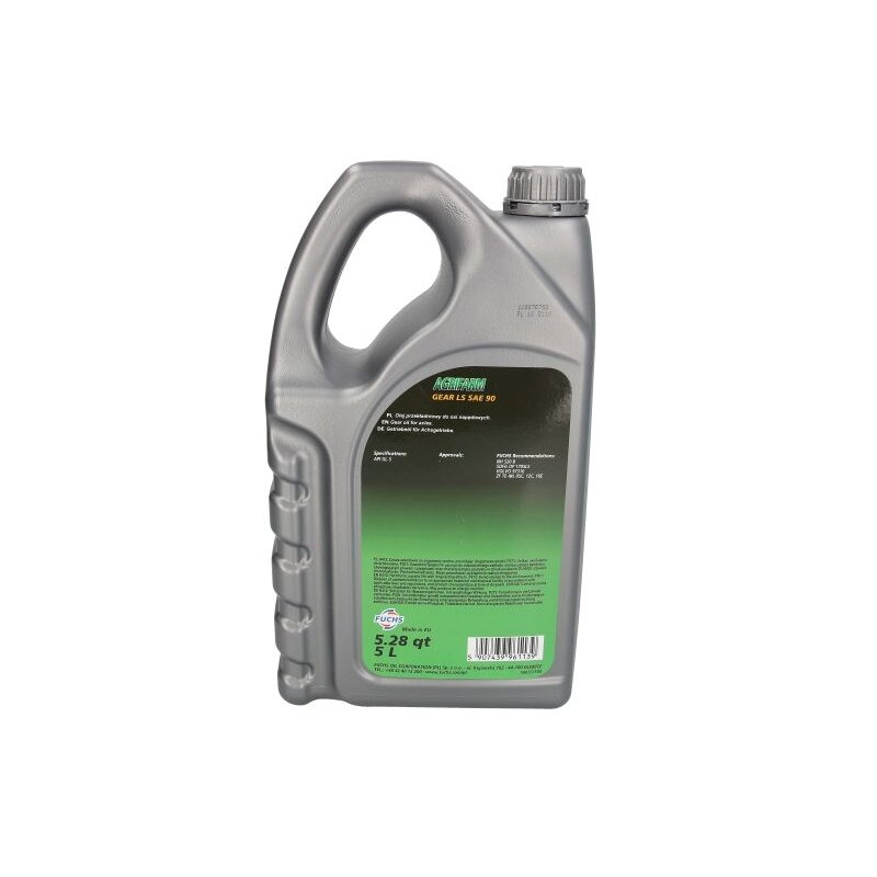 Transmisinė alyva Fuchs Agrifarm G.LS 90, 5L 1 Transmisinė alyva Fuchs Agrifarm G.LS 90, 5L 1