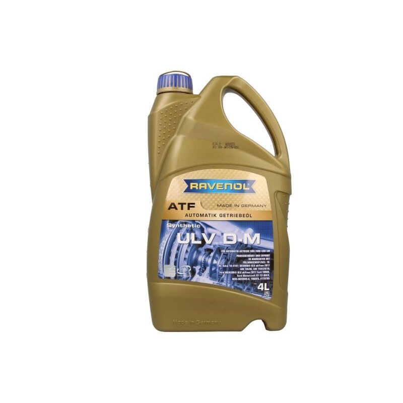 Transmisinė alyva Ravenol ATF ULV D-M, 4L Transmisinė alyva Ravenol ATF ULV D-M, 4L
