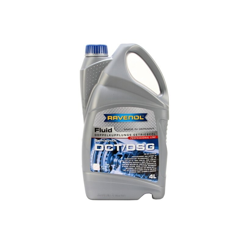 Transmisinė alyva Ravenol DCT/DSG FLUIDE, 4L Transmisinė alyva Ravenol DCT/DSG FLUIDE, 4L