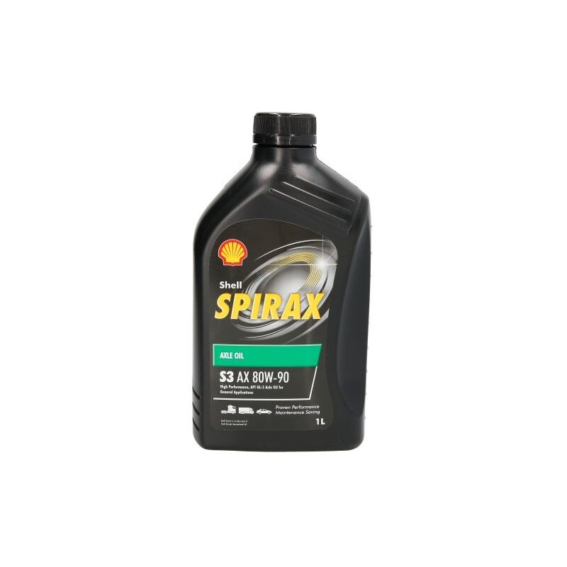 Transmisinė alyva Shell Spirax S3 AX 80W90, 1L Transmisinė alyva Shell Spirax S3 AX 80W90, 1L