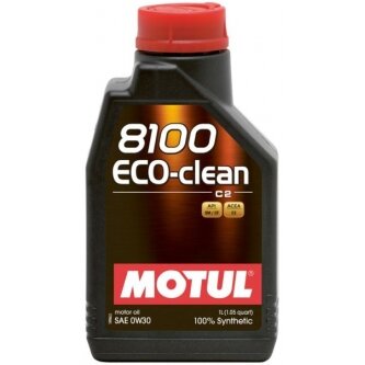 Variklio alyva Motul 8100 ECO-CLEAN 0W30, 1L