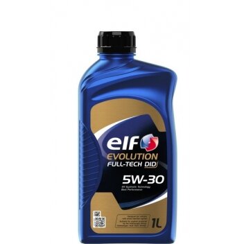 Variklio alyva ELF Evolution Fulltech DID 5W30, 1L Variklio alyva ELF Evolution Fulltech DID 5W30, 1L