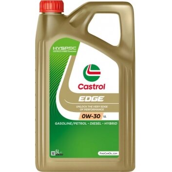 Variklinė alyva Castrol Edge 0W30 LL, 5L Variklinė alyva Castrol Edge 0W30 LL, 5L