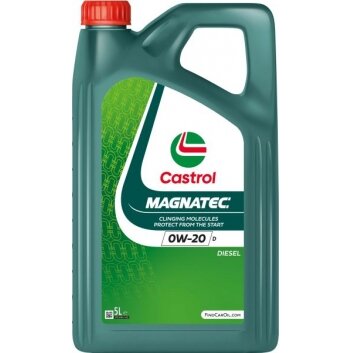 Variklinė alyva Castrol Magnatec 0W20 D, 5L