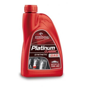 Variklio alyva Orlen Platinum Classic GAS 5W40, 1L Variklio alyva Orlen Platinum Classic GAS 5W40, 1L