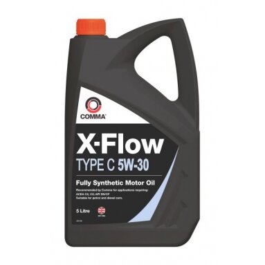 Variklio alyva Comma X-FLOW C 5W30, 5L Variklio alyva Comma X-FLOW C 5W30, 5L