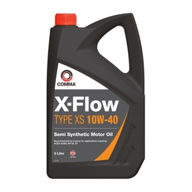 Variklio alyva Comma X-FLOW XS 10W40 SEMI., 5L