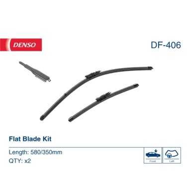 Valytuvai Denso FlatBlades 580/350mm