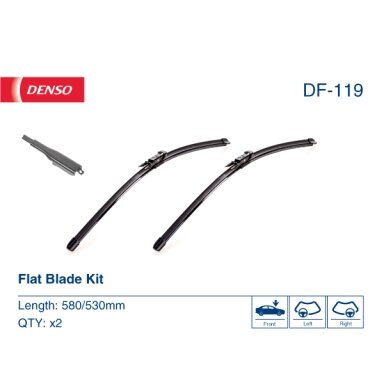 Valytuvai Denso FlatBlades 580/530mm