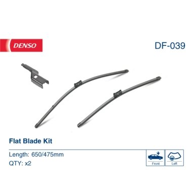 Valytuvai Denso FlatBlades 650/475mm
