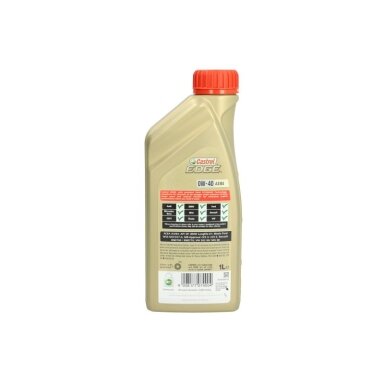 Variklinė alyva Castrol Edge 0W40 A3/B4, 1L
