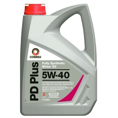 Variklio alyva Comma PD PLUS 5W40 , 4L