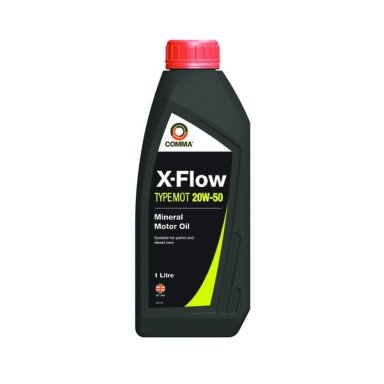 Variklio alyva Comma X-FLOW MOT 20W50, 1L