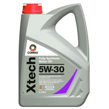 Variklio alyva Comma X-TECH 5W30, 4L