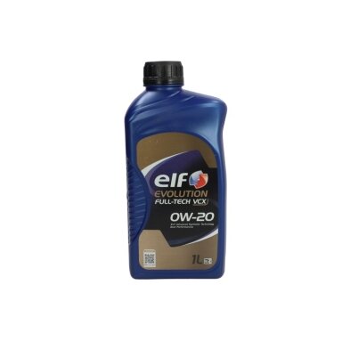 Variklio alyva ELF Evolution Fulltech VCX 0W20, 1L
