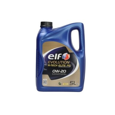 Variklio alyva ELF Evolution R-TECH ELITE 0W20, 5L