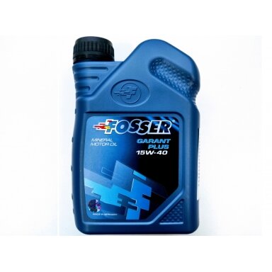 Variklio alyva Fosser Garant Plus 15W-40, 1l