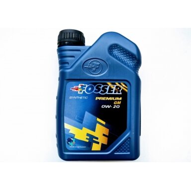 Variklio alyva Fosser Premium GM 0W-20, 1l