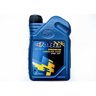 Variklio alyva Fosser Premium Longlife 12-FE 0W-30, 1l