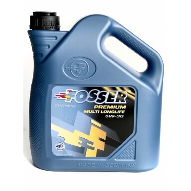 Variklio alyva Fosser Premium Multi Longlife 5W-30, 4l