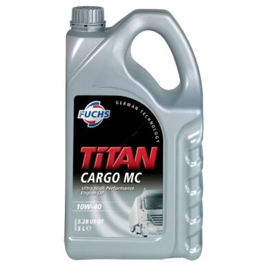 Variklio alyva Fuchs Titan C.MC 10W40, 5L