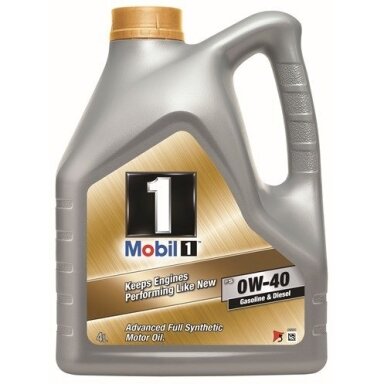 Variklio alyva Mobil 1 FS 0W40, 4L