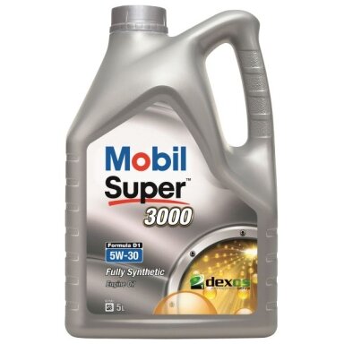 Variklio alyva Mobil Super 3000 D1 5W30, 5L